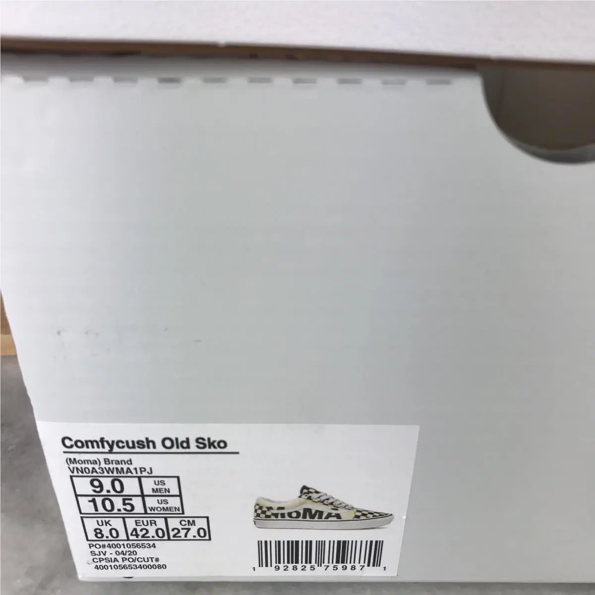 Vans shoes - VANS x MoMa - MoMa - VN0A3WMA1PJ - Black / White - Multicolor (UPC: 0192825759871) 4