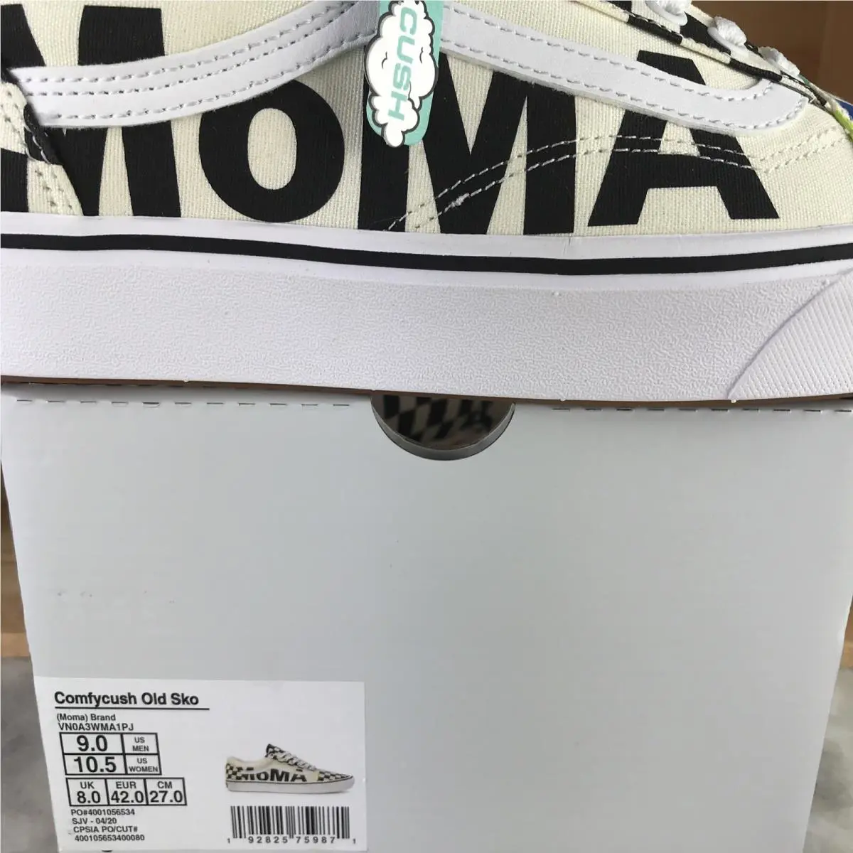 Vans shoes - VANS x MoMa - MoMa - VN0A3WMA1PJ - Black / White - Multicolor (UPC: 0192825759871) 3