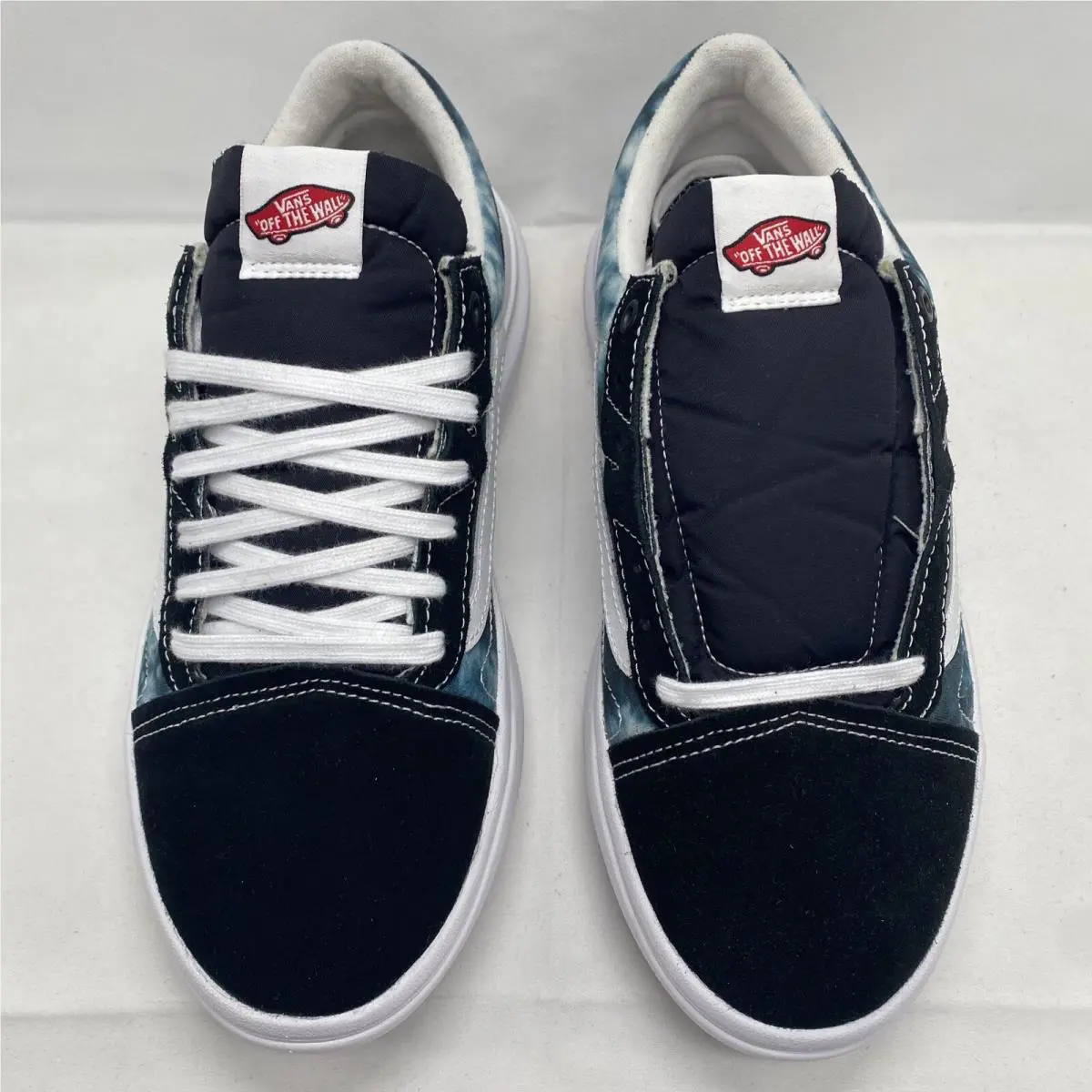 Vans shoes - VANS Old Skool Over - Old Skool Over - VN0A7Q5EBMV - Black Blue White (UPC: 0196571318955) 2