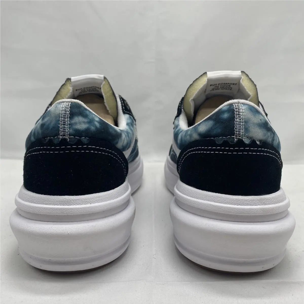 Vans shoes - VANS Old Skool Over - Old Skool Over - VN0A7Q5EBMV - Black Blue White (UPC: 0196571318955) 3