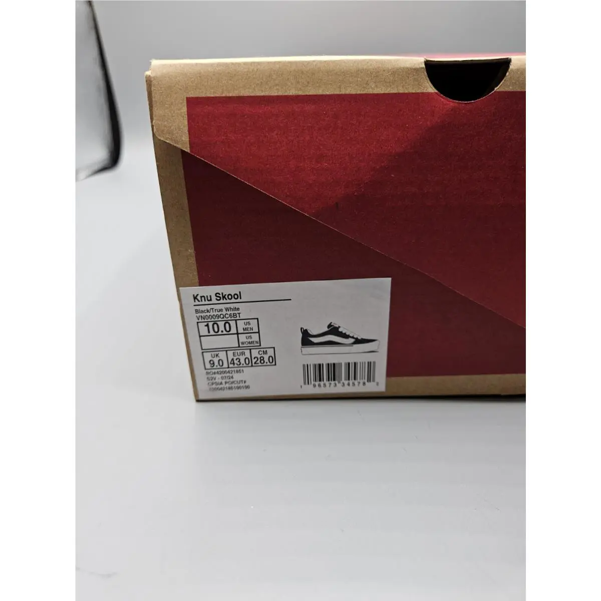 Vans shoes - VANS Knu Skool - Knu Skool - VN0009QC6BT - Black 0