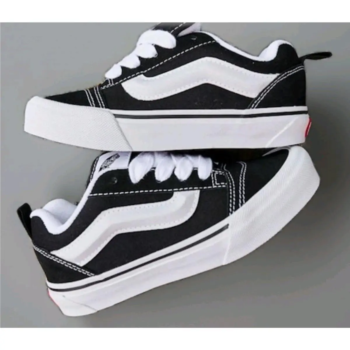 Vans Knu Skool Men Women Casual Skate Unisex Sneaker Shoes VN000D2T6BT SZ 6.0