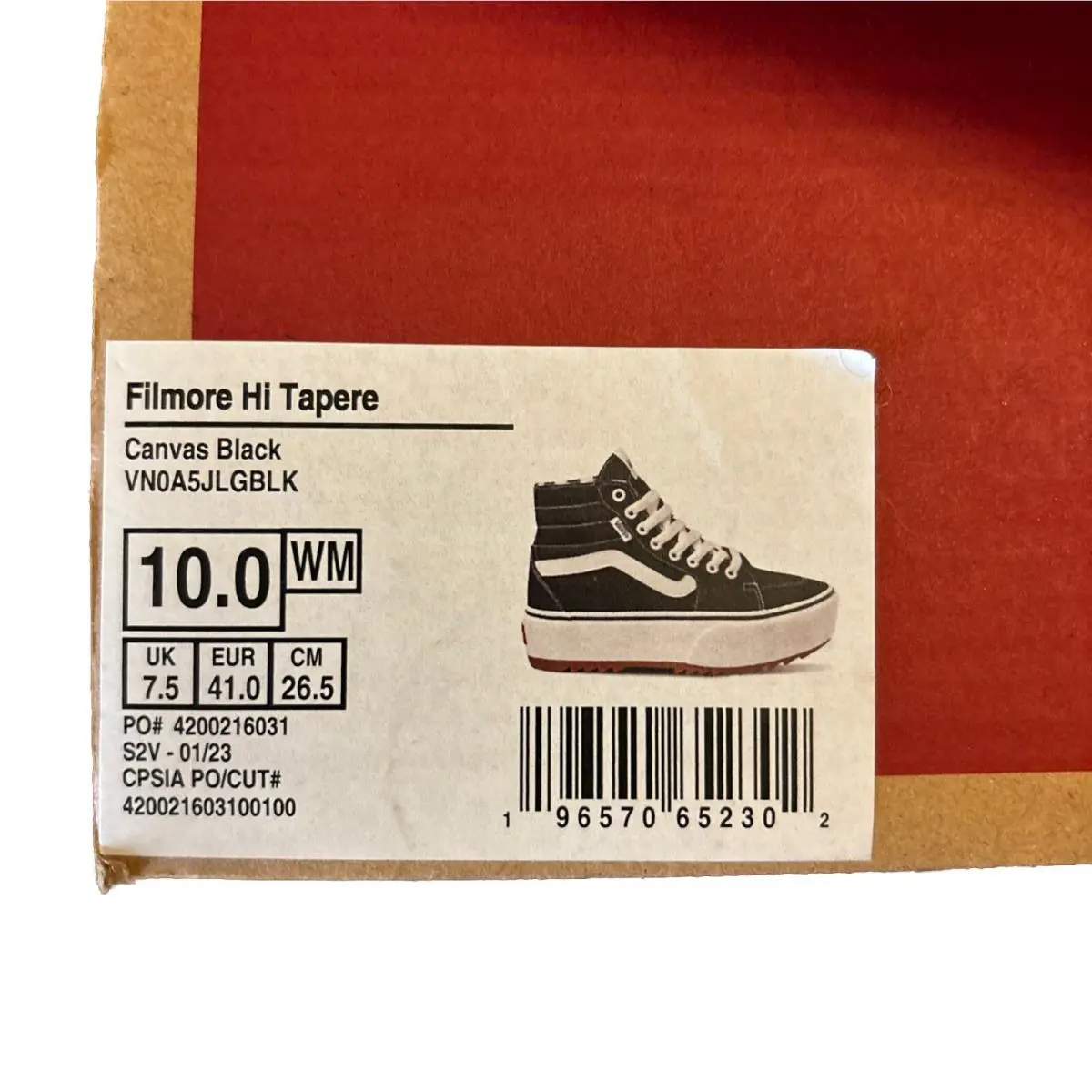 Vans shoes - VANS Filmore - Filmore - VN0A5JLGBLK - Black 14