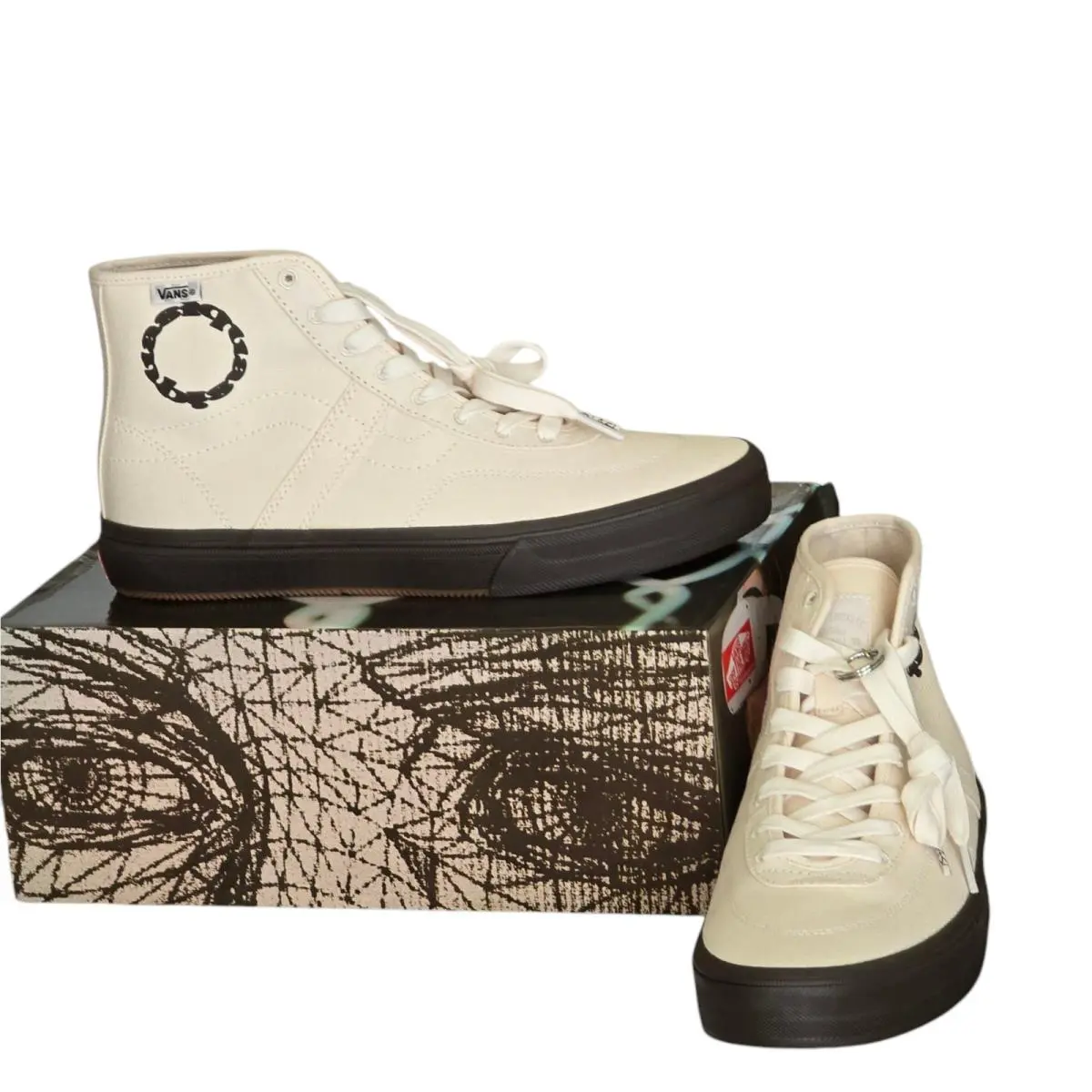 Vans shoes - Vans Quasi Skateboard x Gilbert Crockett Decon - VN0007QVTBD - Beige 4