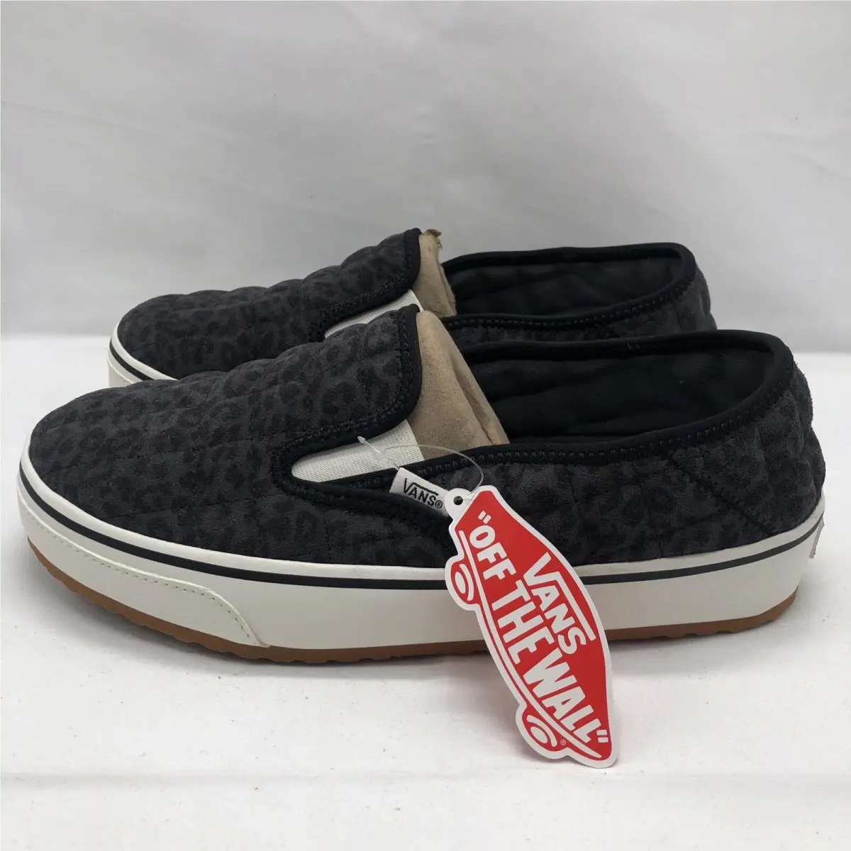 Vans shoes - VANS Slip-Er 2 - VN0A4UWOA68 - Cheetah Asphalt Marshmallow Gum Black Gray Grey, Manufacturer: Asphalt / Marshmallow / Gum (UPC: 0192828953283) 0