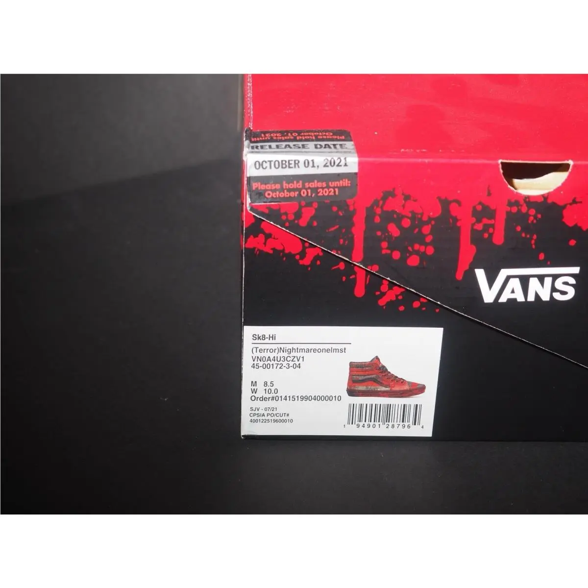 Vans shoes - VANS SK8 - VN0A4U3CZV1 - Red 0
