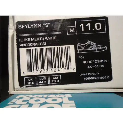 Vans shoes - Vans Seylynn S - Seylynn - VN000RAKGSI - White 7