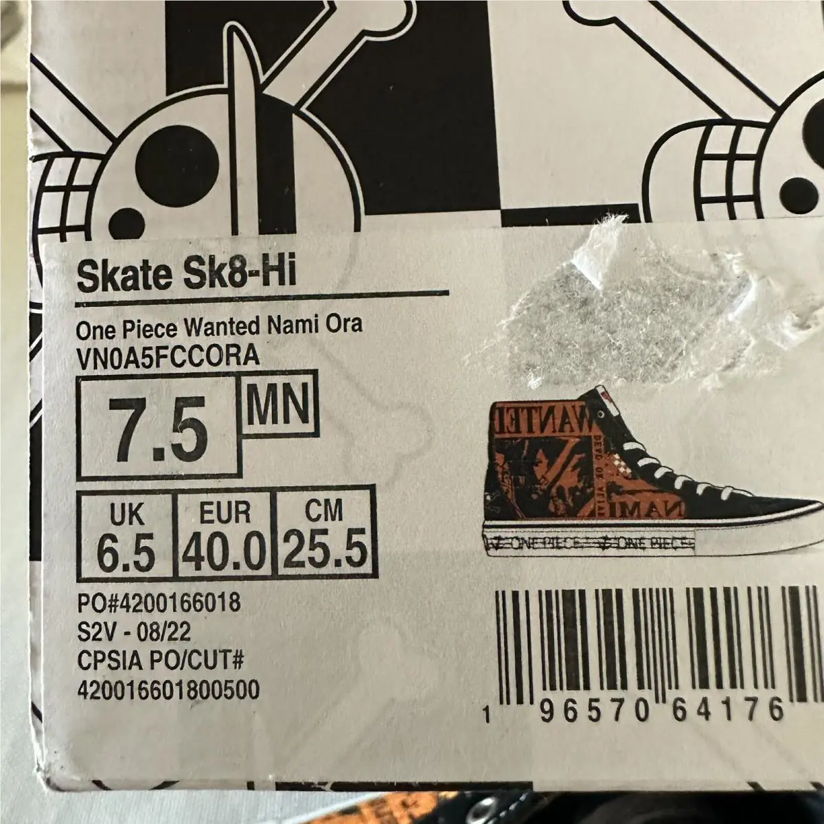 Vans shoes - VANS Sk8-Hi - VN0A5FCCORA - Orange 7