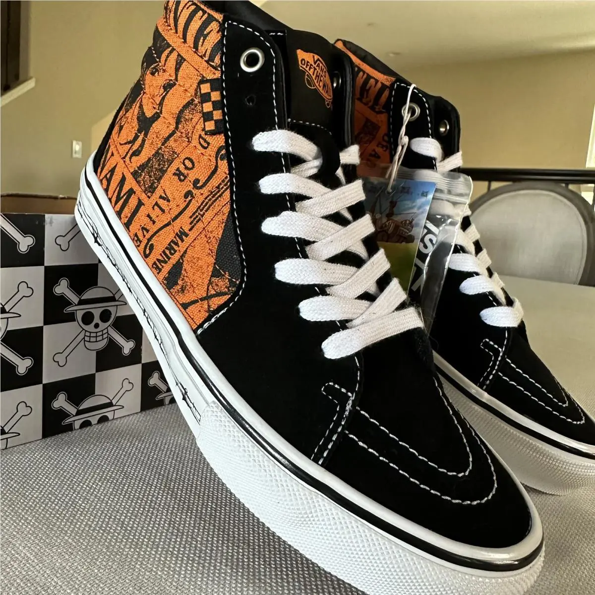 Vans shoes - VANS Sk8-Hi - VN0A5FCCORA - Orange 0