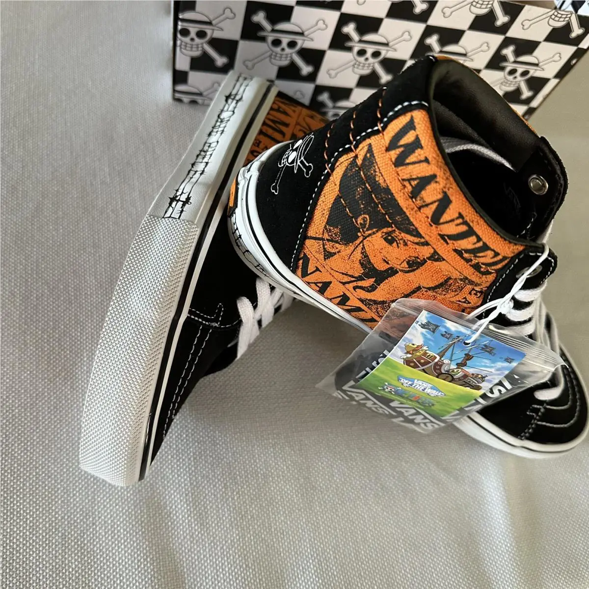 Vans shoes - VANS Sk8-Hi - VN0A5FCCORA - Orange 1