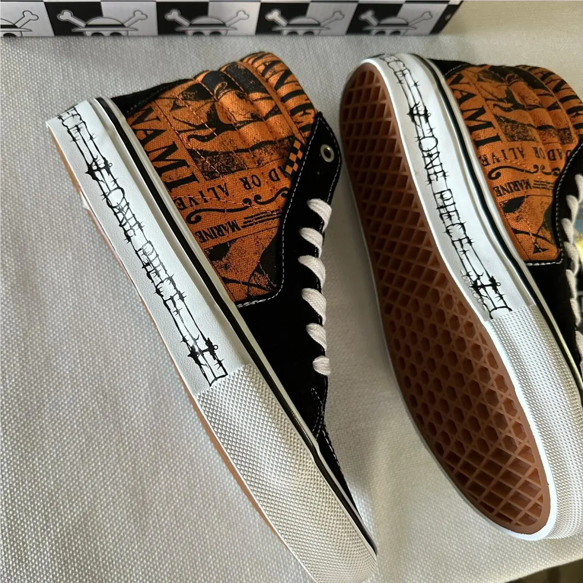 Vans shoes - VANS Sk8-Hi - VN0A5FCCORA - Orange 3