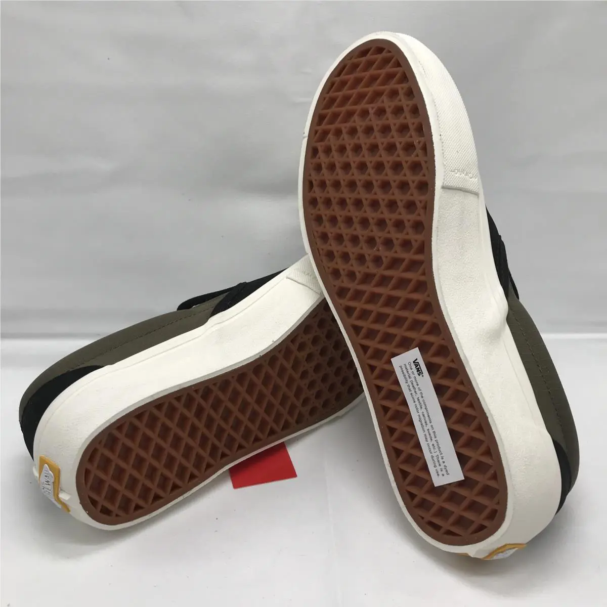 Vans shoes - VANS Slip On Pro - Slip Pro - VN0A347V0QG - Black Military Green White (UPC: 0192825781377) 3