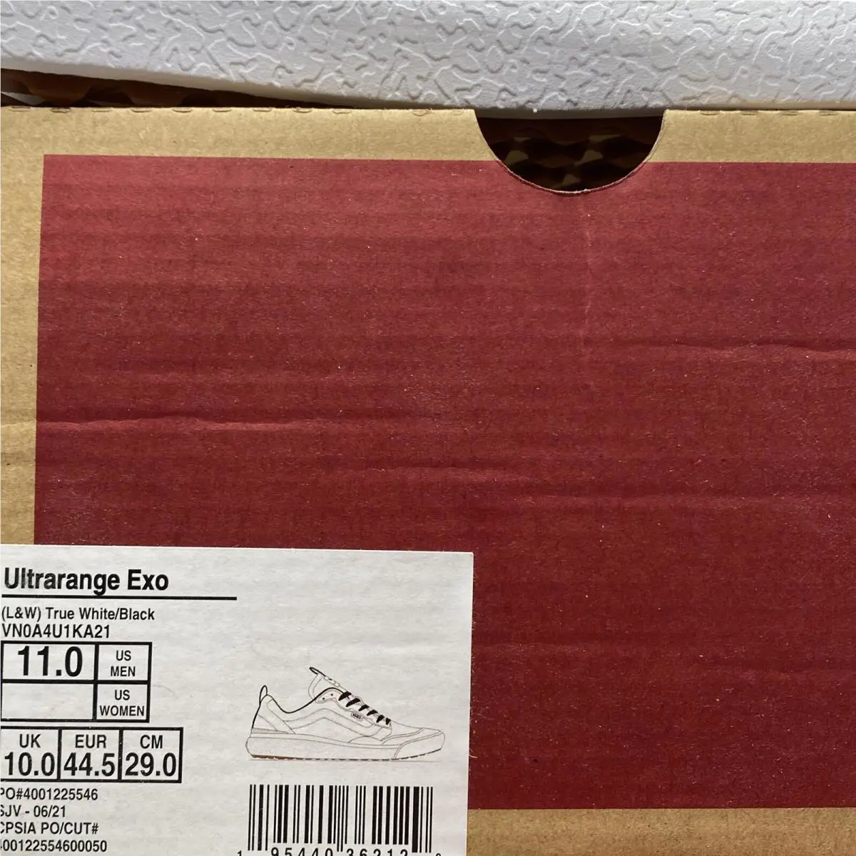 Vans shoes - VANS Ultrarange Exo - Ultrarange Exo - VN0A4U1KA21 - True White / Black (UPC: 0195440362129) 6