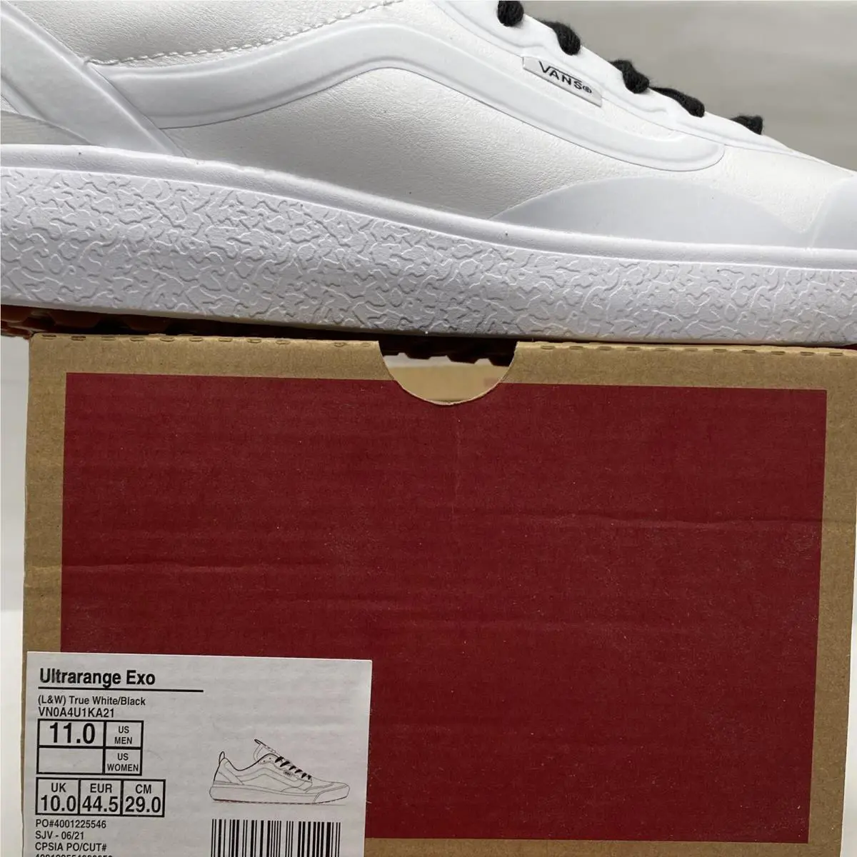 Vans shoes - VANS Ultrarange Exo - Ultrarange Exo - VN0A4U1KA21 - True White / Black (UPC: 0195440362129) 5