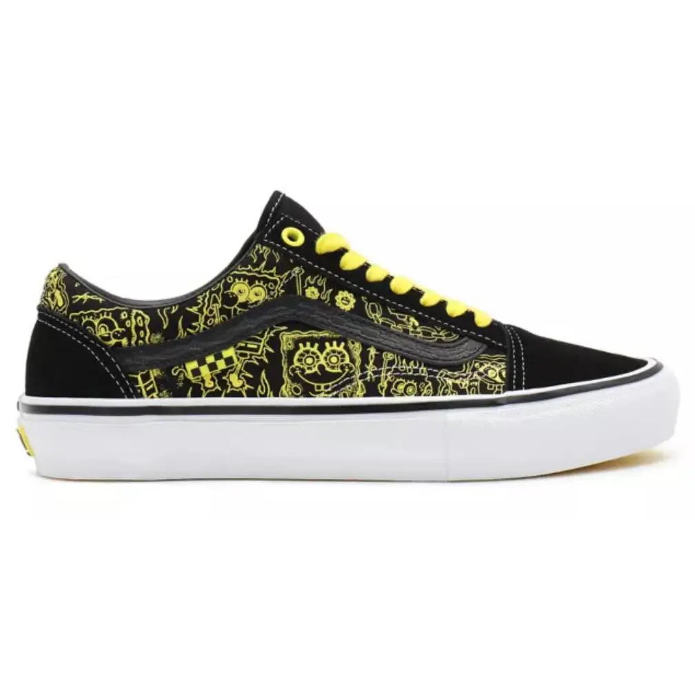 Vans shoes - VANS Old Skool - Old Skool - VN0A5FCBZAU - Black and Yellow (UPC: 195438317445) 2