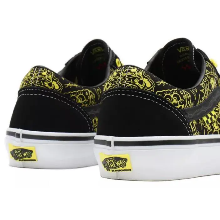 Vans shoes - VANS Old Skool - Old Skool - VN0A5FCBZAU - Black and Yellow (UPC: 195438317445) 5