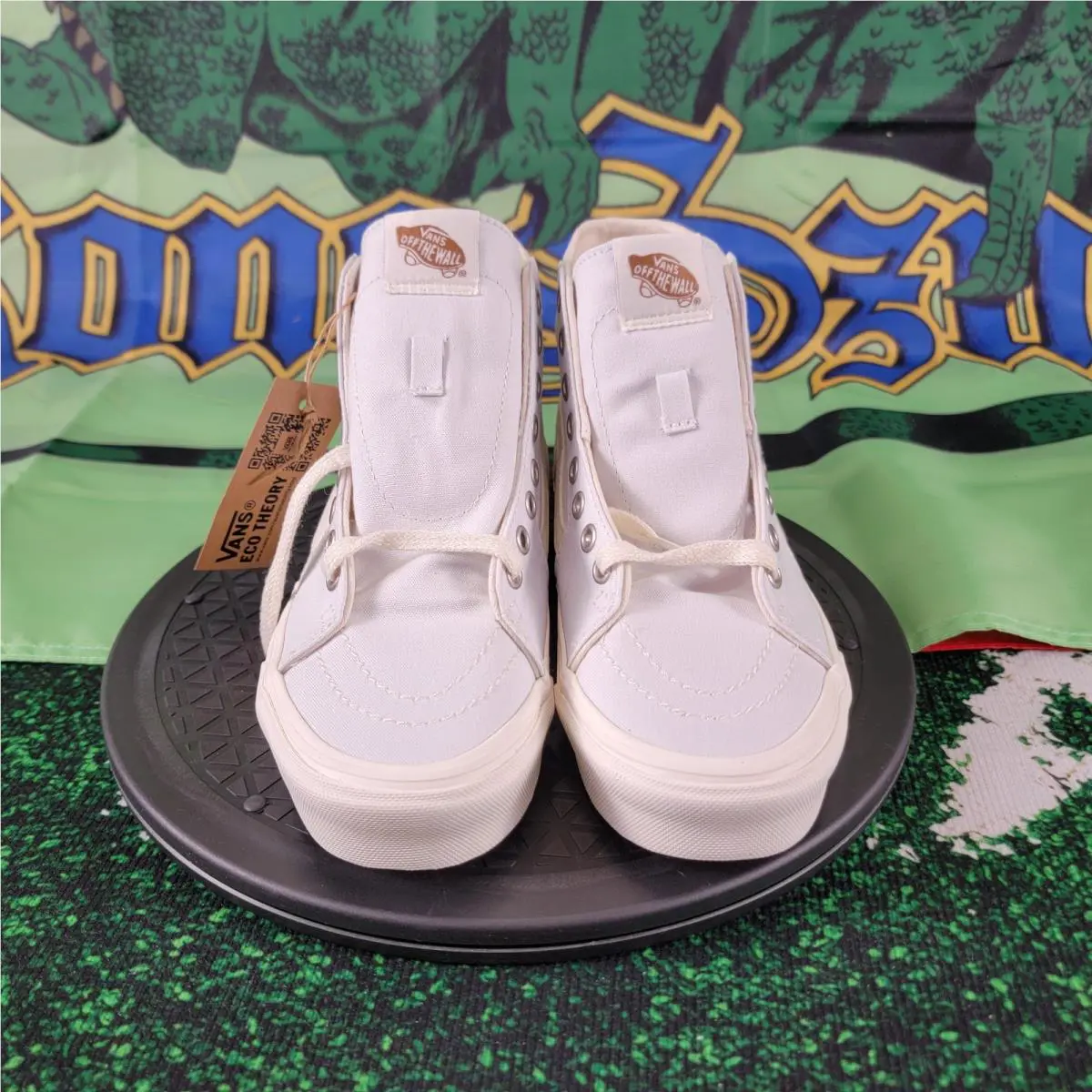 Vans shoes - VANS Sk8-Hi - VN0A4U169FQ1 - White (UPC: 195440311103) 3