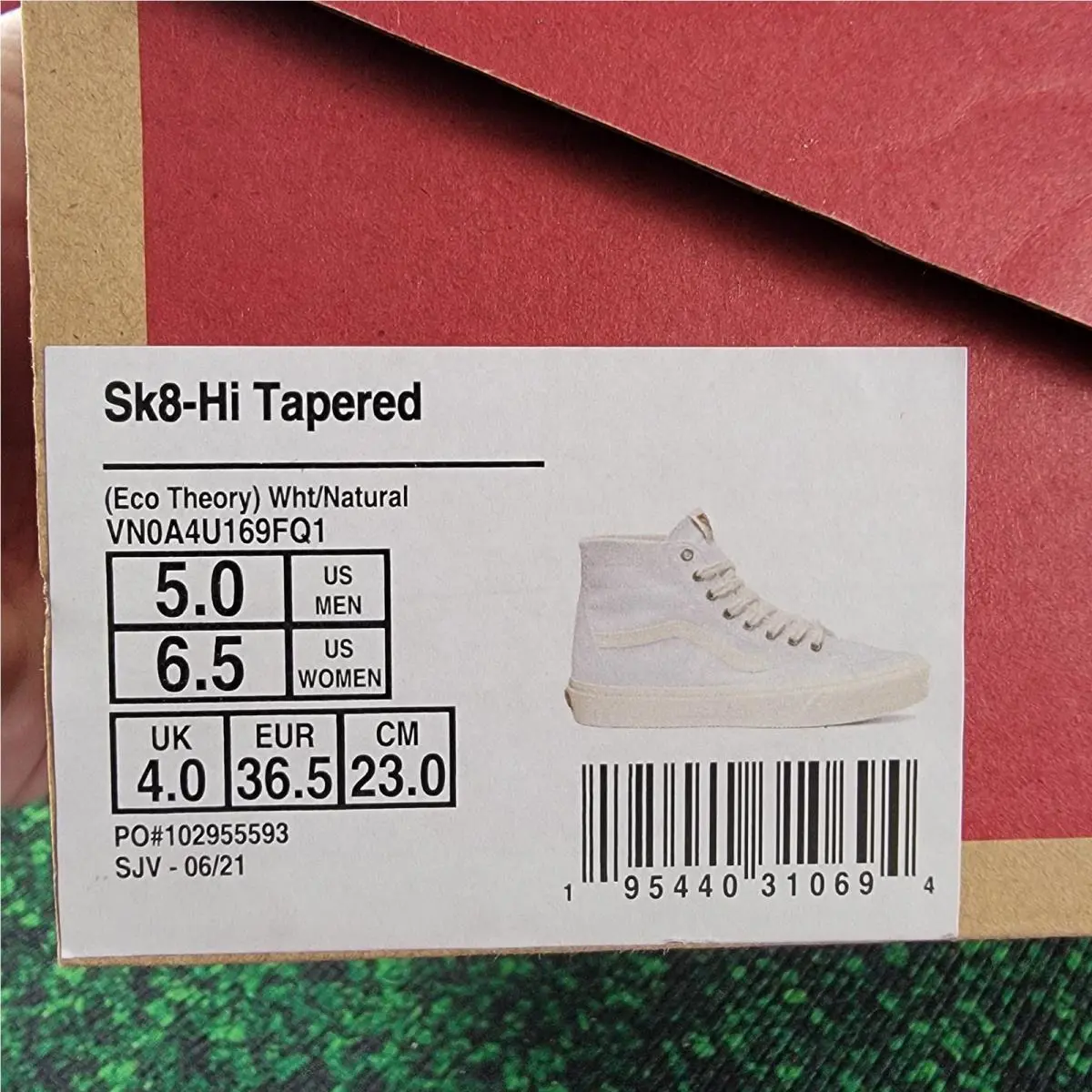 Vans shoes - VANS Sk8-Hi - VN0A4U169FQ1 - White (UPC: 195440311103) 7