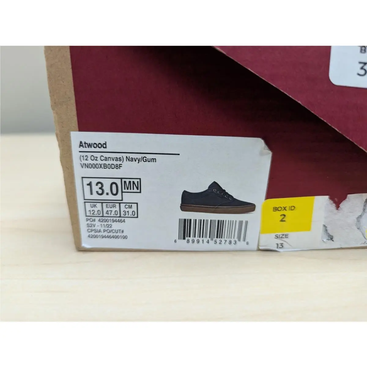 Vans shoes - VANS Atwood - Atwood - VN000TUY4WV - Blue (UPC: 888366124567) 7