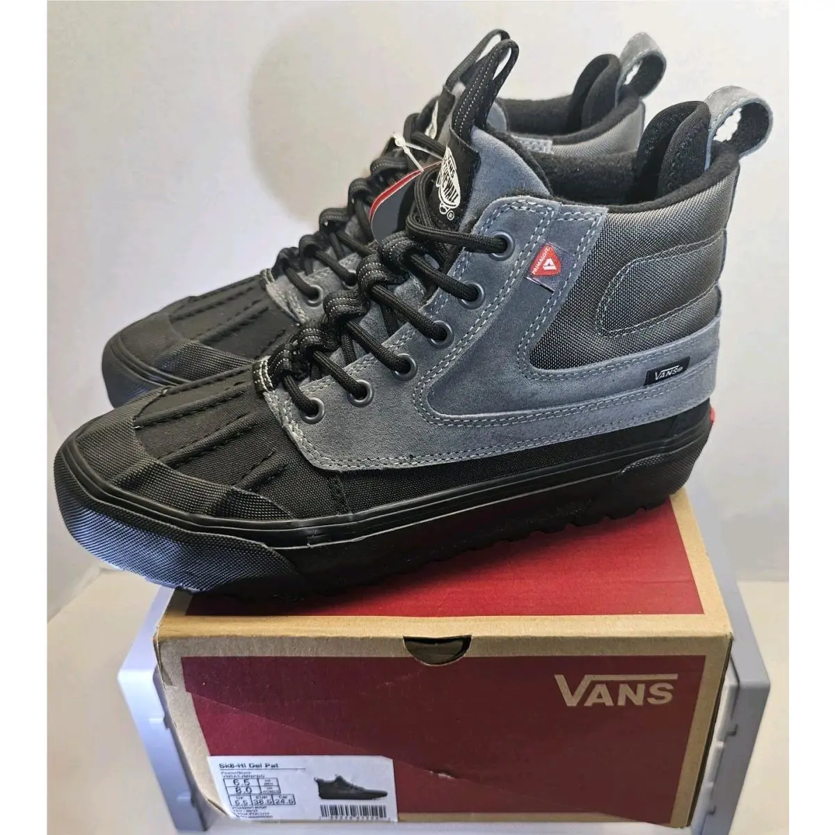 Vans shoes - VANS Sk8-Hi Mte - Mte - VN0A5JMNPBQ - Pewter/Black 0