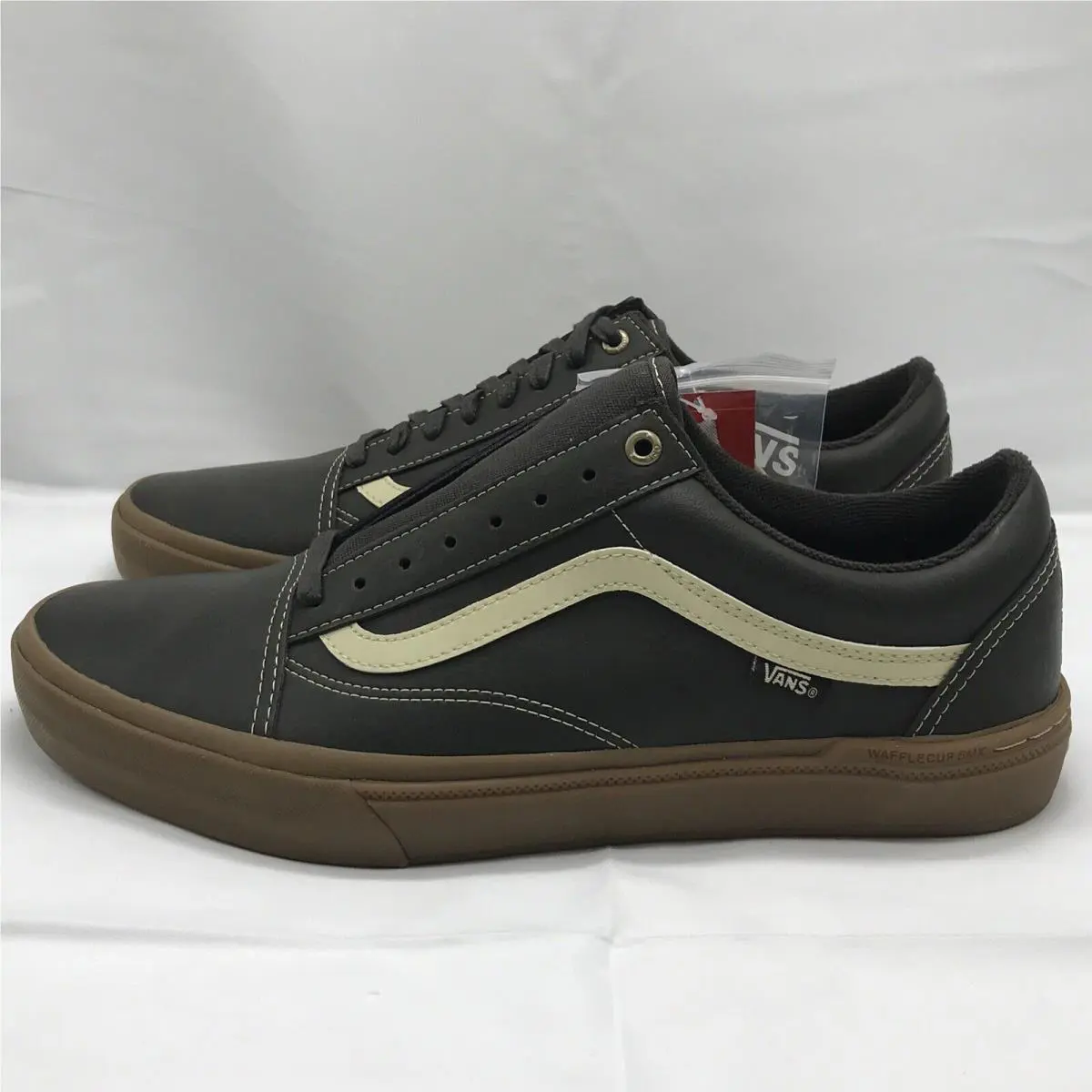 Vans shoes - VANS Old Skool Pro BMX - VN0A45JU10L - Olive / Gum / Cream - Greenish / Brownish (UPC: 0192828736657) 1