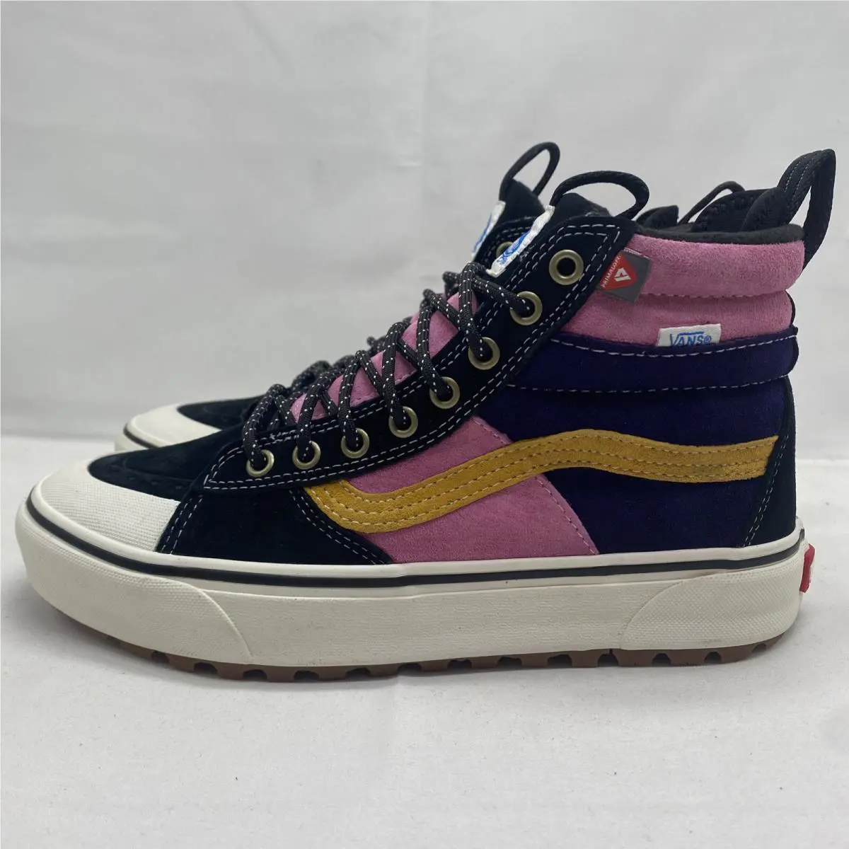 Vans shoes - VANS Sk8 Hi MTE-2 - VN0A5HZZ6K6 - Black Sugar Plum Purple Pink Yellow White (UPC: 0195438553362) 1