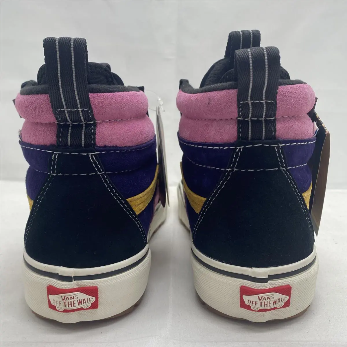 Vans shoes - VANS Sk8 Hi MTE-2 - VN0A5HZZ6K6 - Black Sugar Plum Purple Pink Yellow White (UPC: 0195438553362) 3