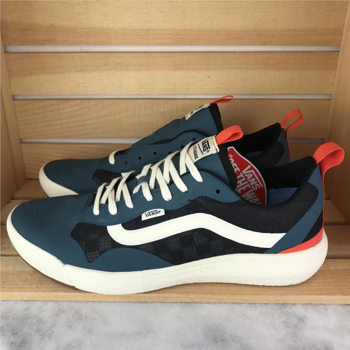 Vans shoes - VANS UltraRange Exo - UltraRange Exo - VN0A4U1K24M - Blue Black White Orange, Manufacturer: Atlantic Deep / Antique White (UPC: 0192827737372) 0