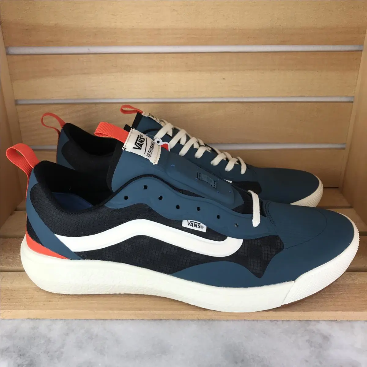 Vans shoes - VANS UltraRange Exo - UltraRange Exo - VN0A4U1K24M - Blue Black White Orange, Manufacturer: Atlantic Deep / Antique White (UPC: 0192827737372) 2