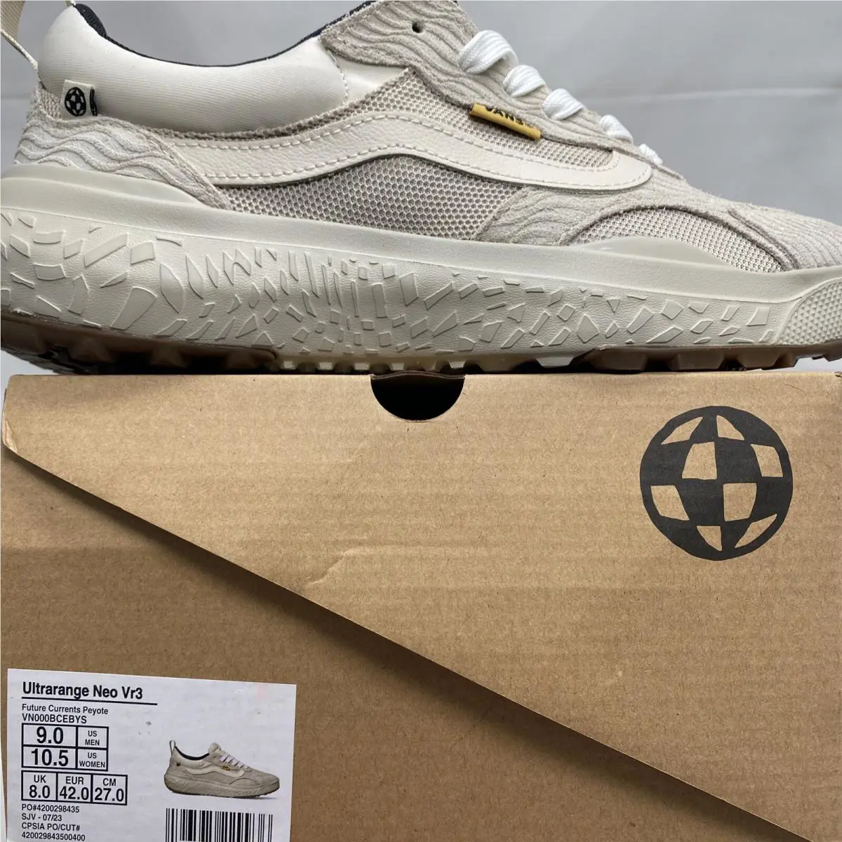 Vans shoes - VANS UltraRange - UltraRange - VN000BCEBYS - Tan - Kahki - Beige / White (UPC: 0196575229936) 5