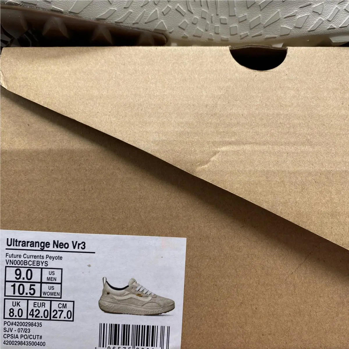 Vans shoes - VANS UltraRange - UltraRange - VN000BCEBYS - Tan - Kahki - Beige / White (UPC: 0196575229936) 6