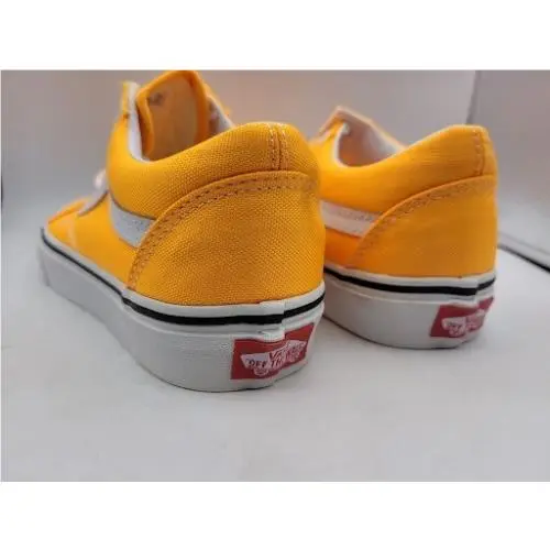 Vans shoes - OLD SKOOL - OLD SKOOL - 507698 - NEON BLAZING ORANGE / TRUE WHITE 2