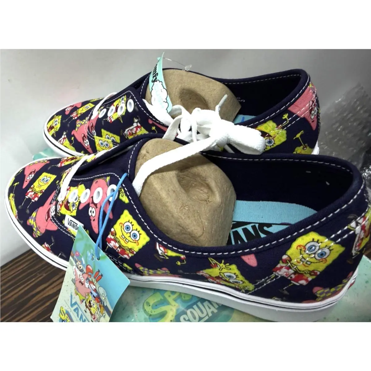 Vans shoes - SpongeBob ComfyCush - SpongeBob ComfyCush - VN0A3WM7YZ1 - Multicolor (UPC: 195438390318) 8
