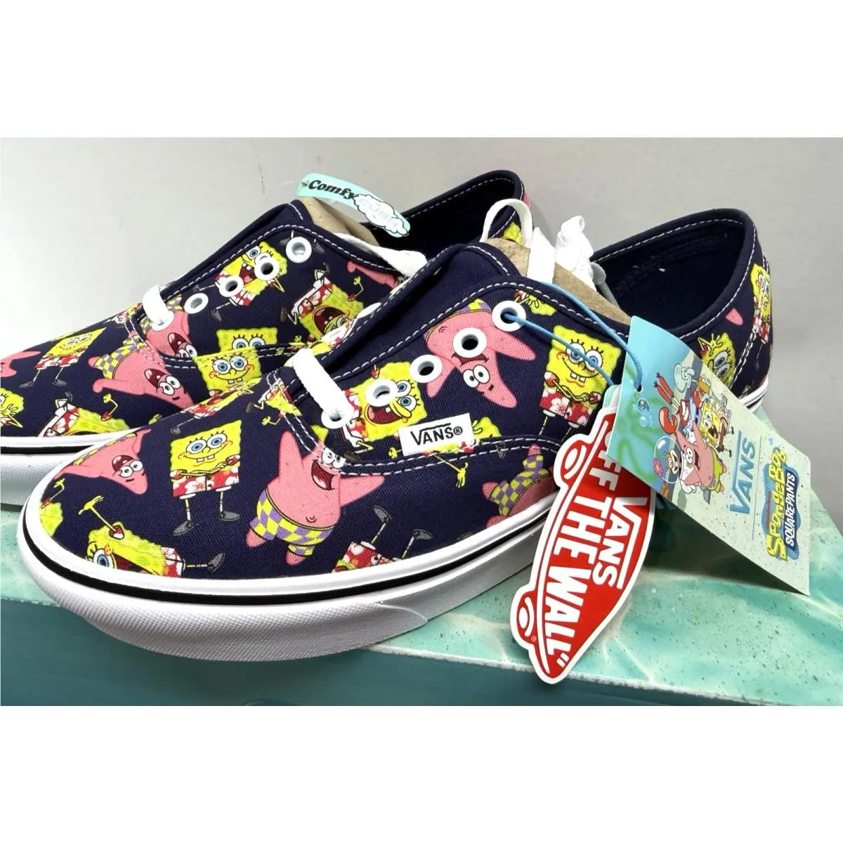 Vans shoes - SpongeBob ComfyCush - SpongeBob ComfyCush - VN0A3WM7YZ1 - Multicolor (UPC: 195438390318) 0