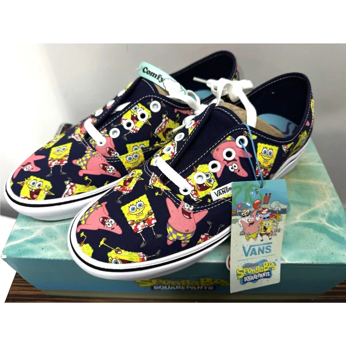 Vans shoes - SpongeBob ComfyCush - SpongeBob ComfyCush - VN0A3WM7YZ1 - Multicolor (UPC: 195438390318) 7