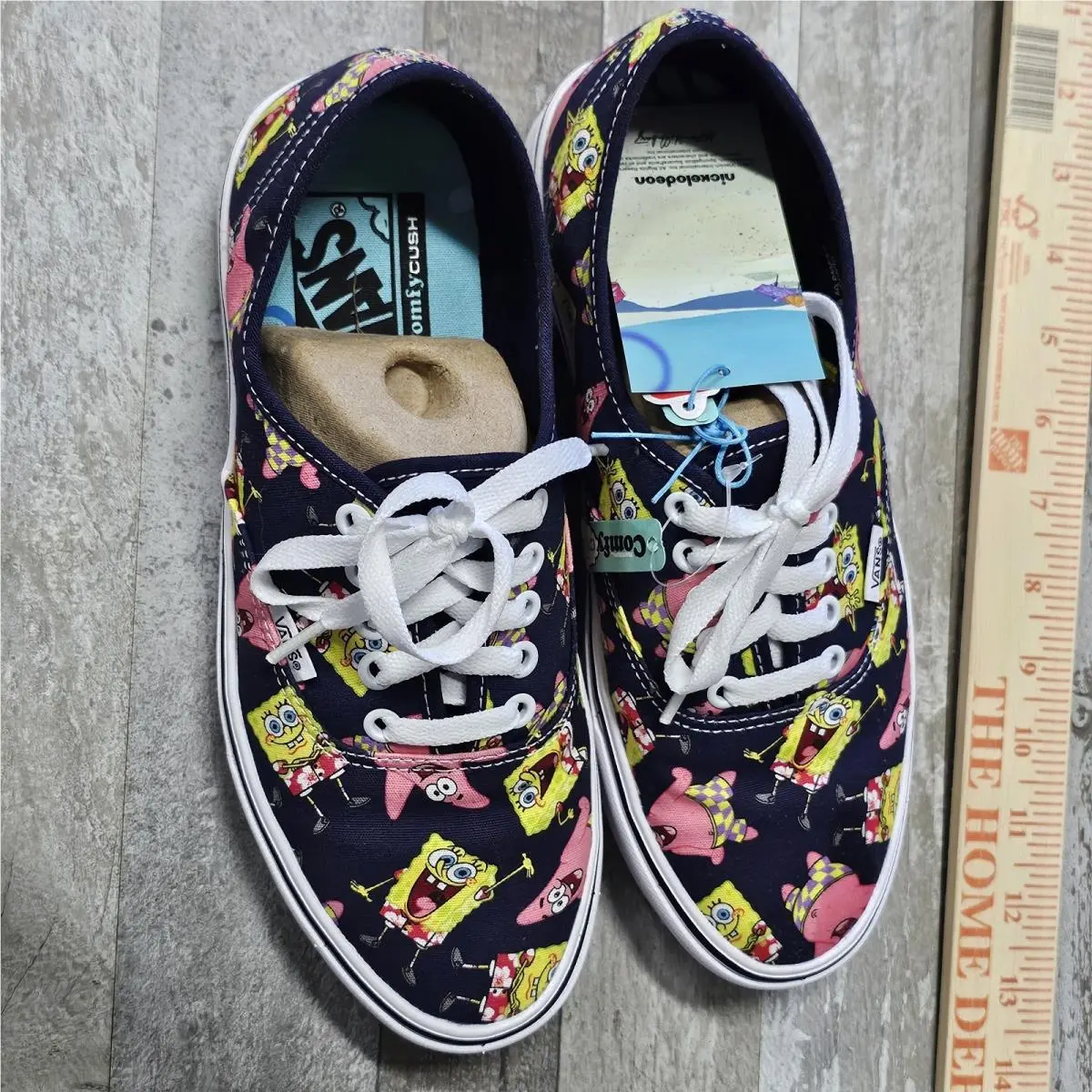 Vans shoes - ComfyCush Authentic - ComfyCush Authentic - VN0A3WM7YZ1 - Blue, Yellow, Pink, White, Multi-color 0