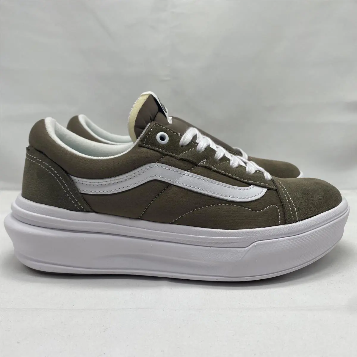 Vans shoes - VANS Old Skool Over - Old Skool Over - VN0A7Q5E1NU - Walnut - Brown / White (UPC: 0196570669461) 0