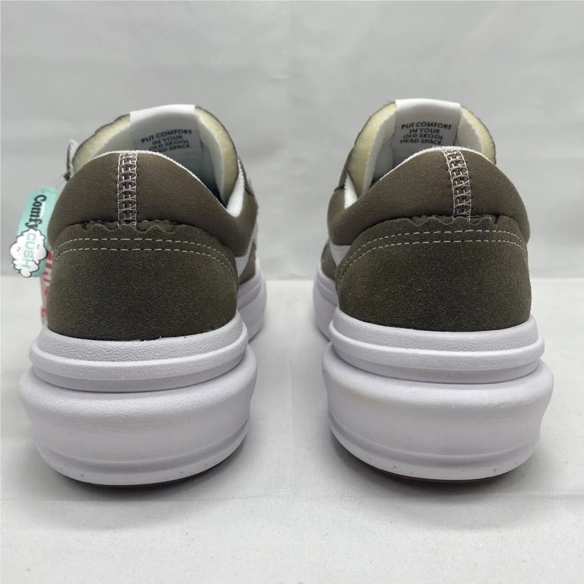 Vans shoes - VANS Old Skool Over - Old Skool Over - VN0A7Q5E1NU - Walnut - Brown / White (UPC: 0196570669461) 3