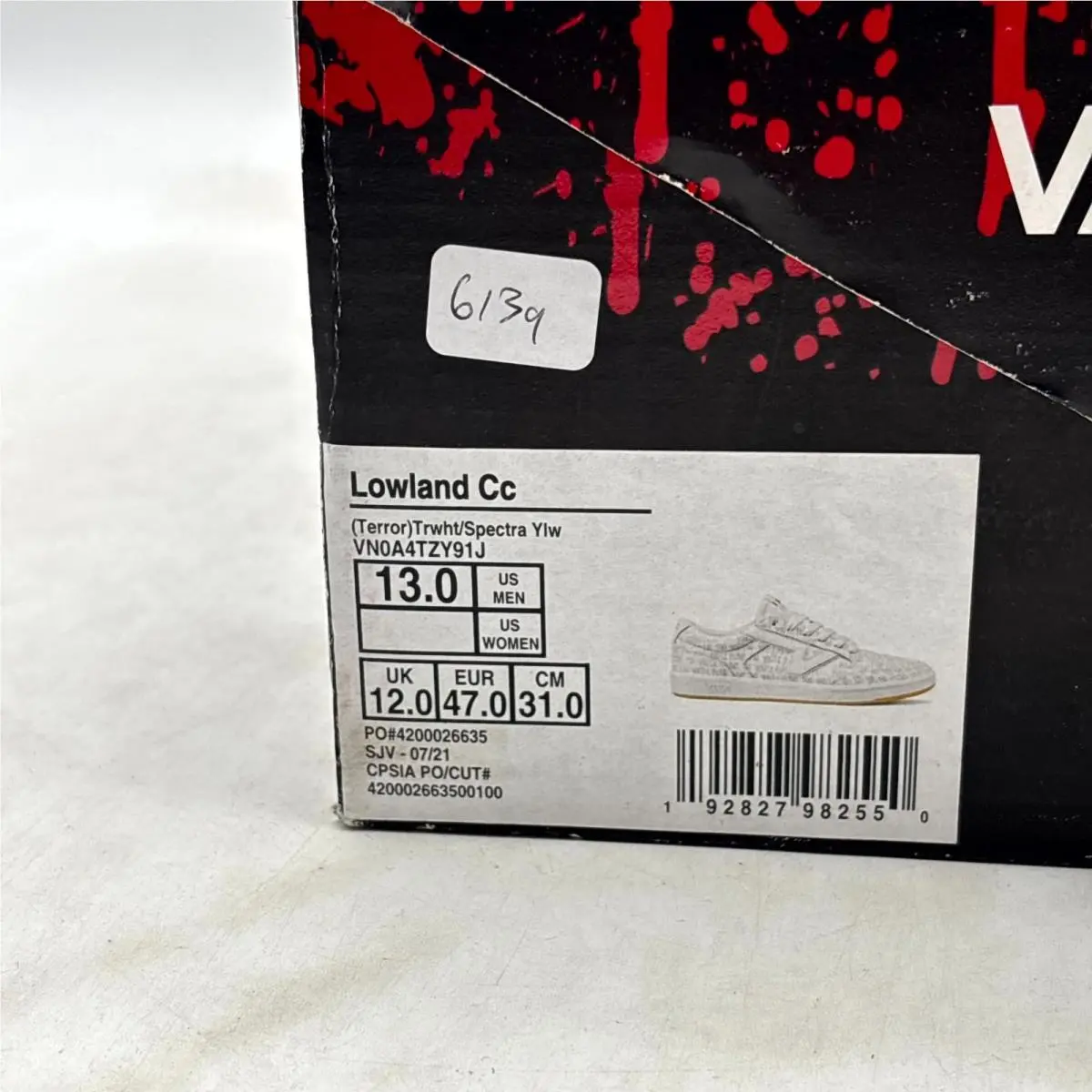 Vans shoes - Vans Lowland ComfyCush - Lowland ComfyCush - VN0A4TZY91J - White (UPC: 192827982550) 8