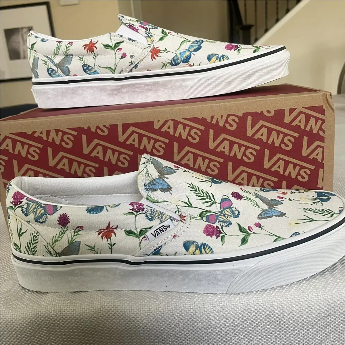Vans shoes - Vans Classic Slip On - Classic Slip - VN0A5AO8UC0 - Multicolor (UPC: 196014268830) 2