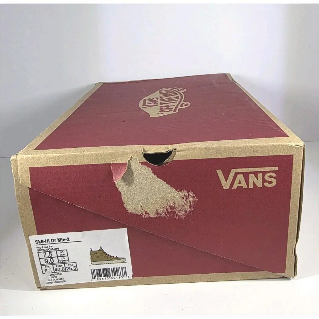 Vans shoes - Vans Sk8-Hi DR MTE-2 - VN0009QMJM9 - Brown 8