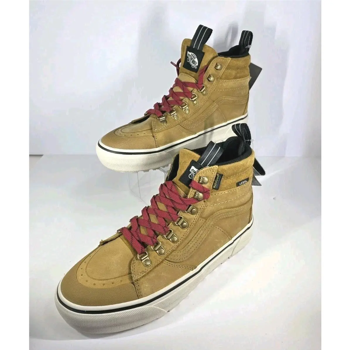 Sk8-Hi DR MTE-2 Winter Hiking Boot Shoe Pop Lace Tan Brown Mens Size 7.5 by Vans