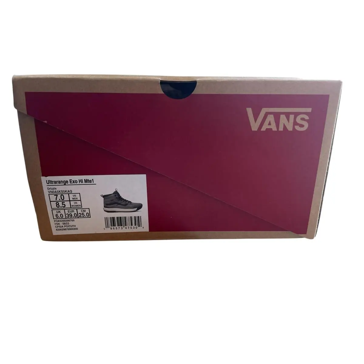 Vans shoes - UltraRange EXO Hi MTE-1 - UltraRange EXO - VN0A5KS5KAQ - Gray (UPC: 196573475304) 7
