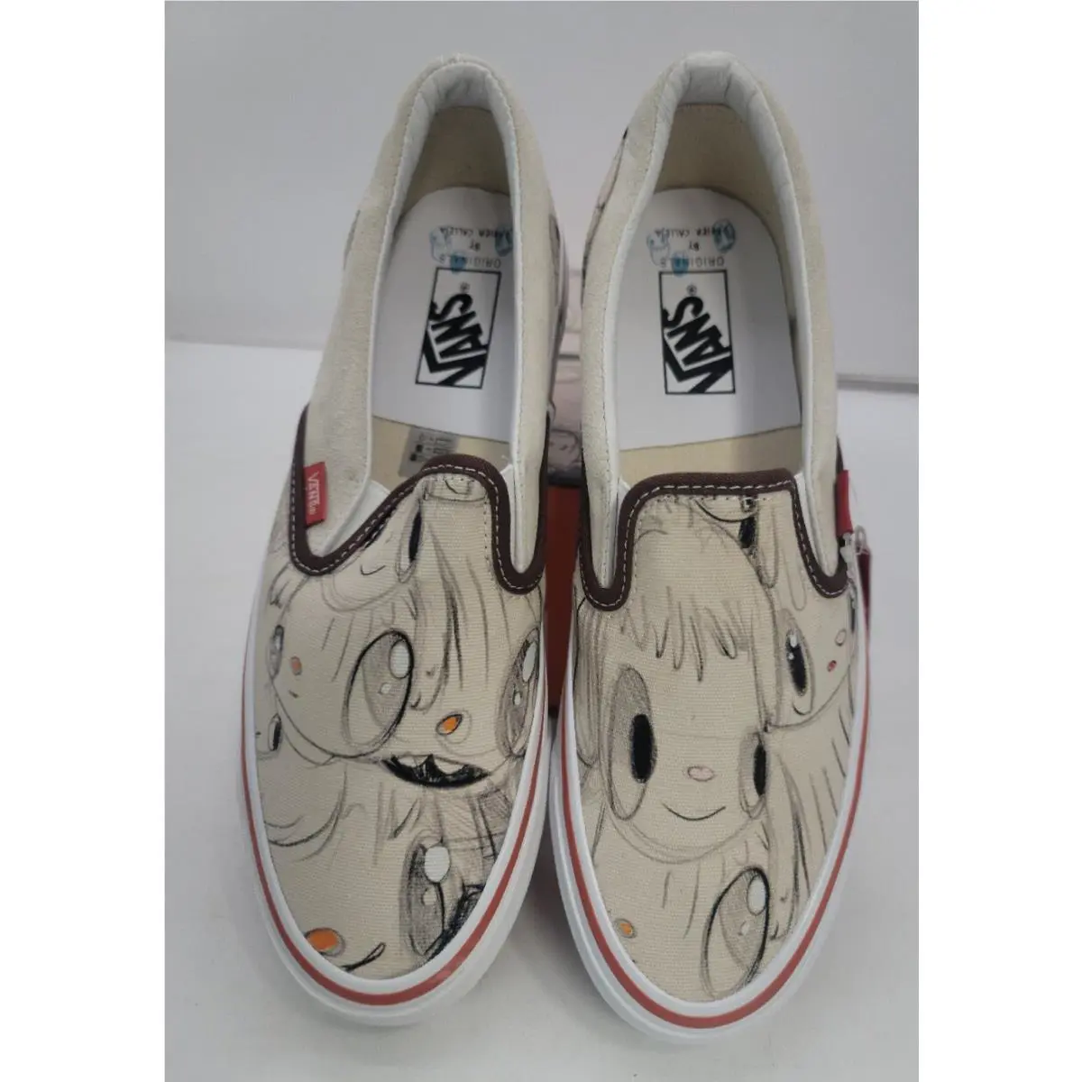 Vans shoes - OG Classic Slip-On LX - Classic - VN0A32QN6Z91 - Turtledove/Beighe White (UPC: 195436881061) 3