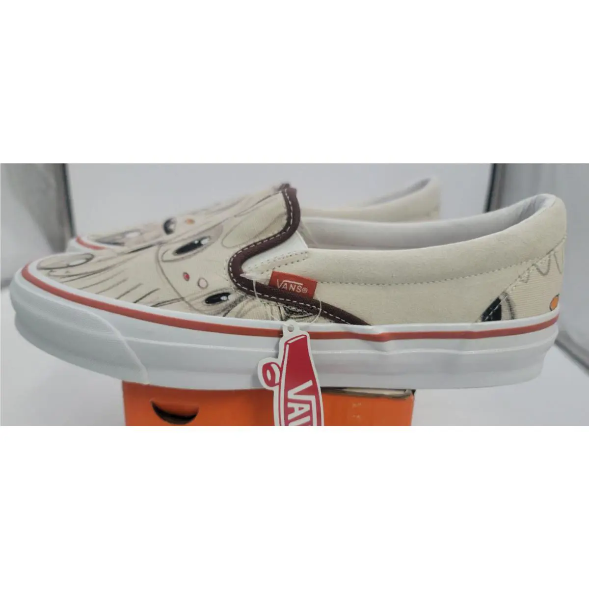 Vans shoes - OG Classic Slip-On LX - Classic - VN0A32QN6Z91 - Turtledove/Beighe White (UPC: 195436881061) 1