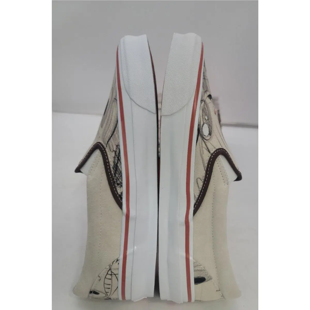 Vans shoes - OG Classic Slip-On LX - Classic - VN0A32QN6Z91 - Turtledove/Beighe White (UPC: 195436881061) 6
