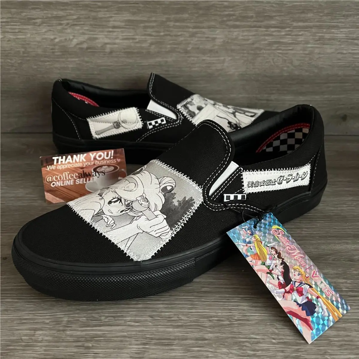 Vans shoes - Vans Skate Slip-On - Skate - VN0A5FCAYB2 - Black 1