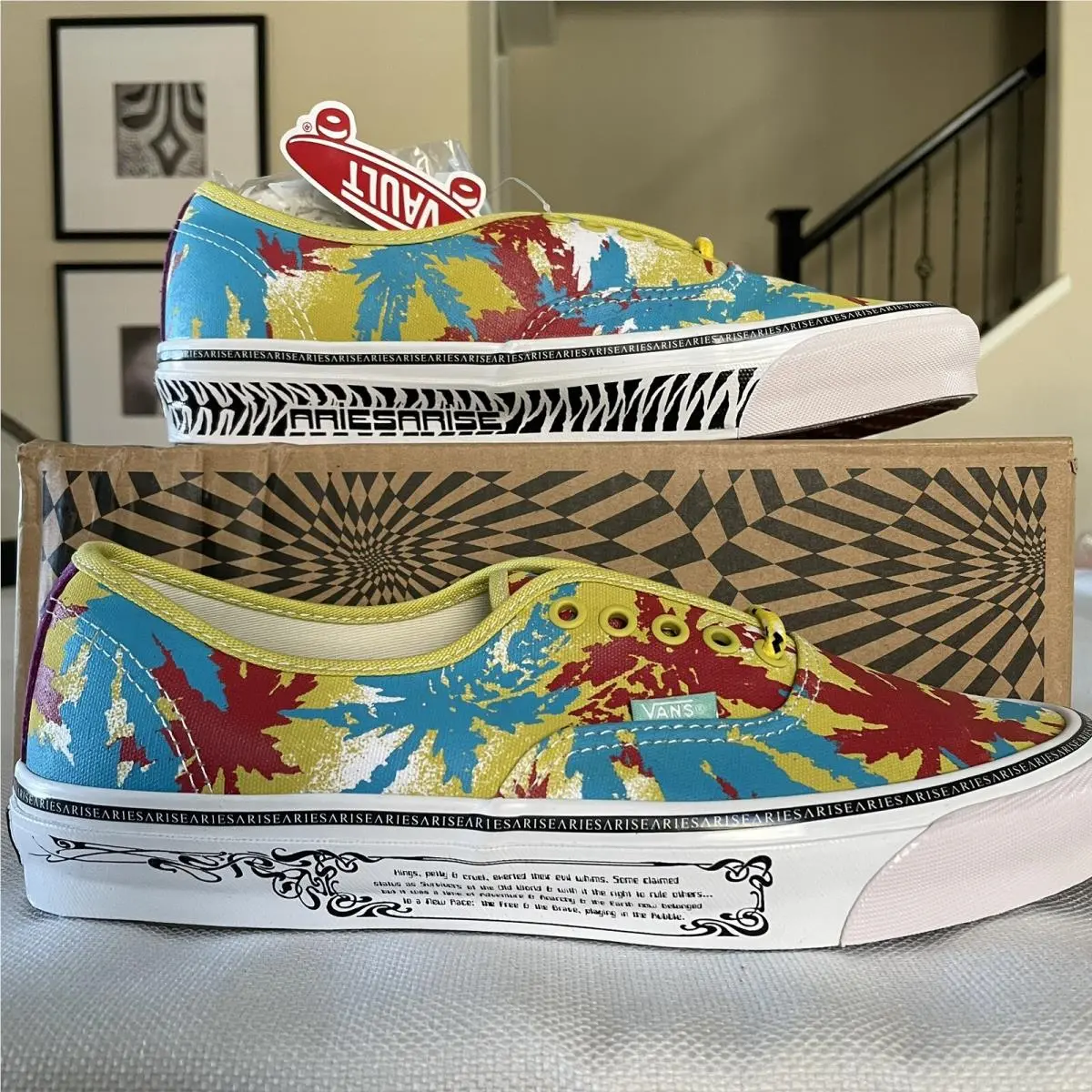 Vans shoes - VANS Vault OG Authentic - Vault Authentic - VN0A4BV99QW - Multicolor 4