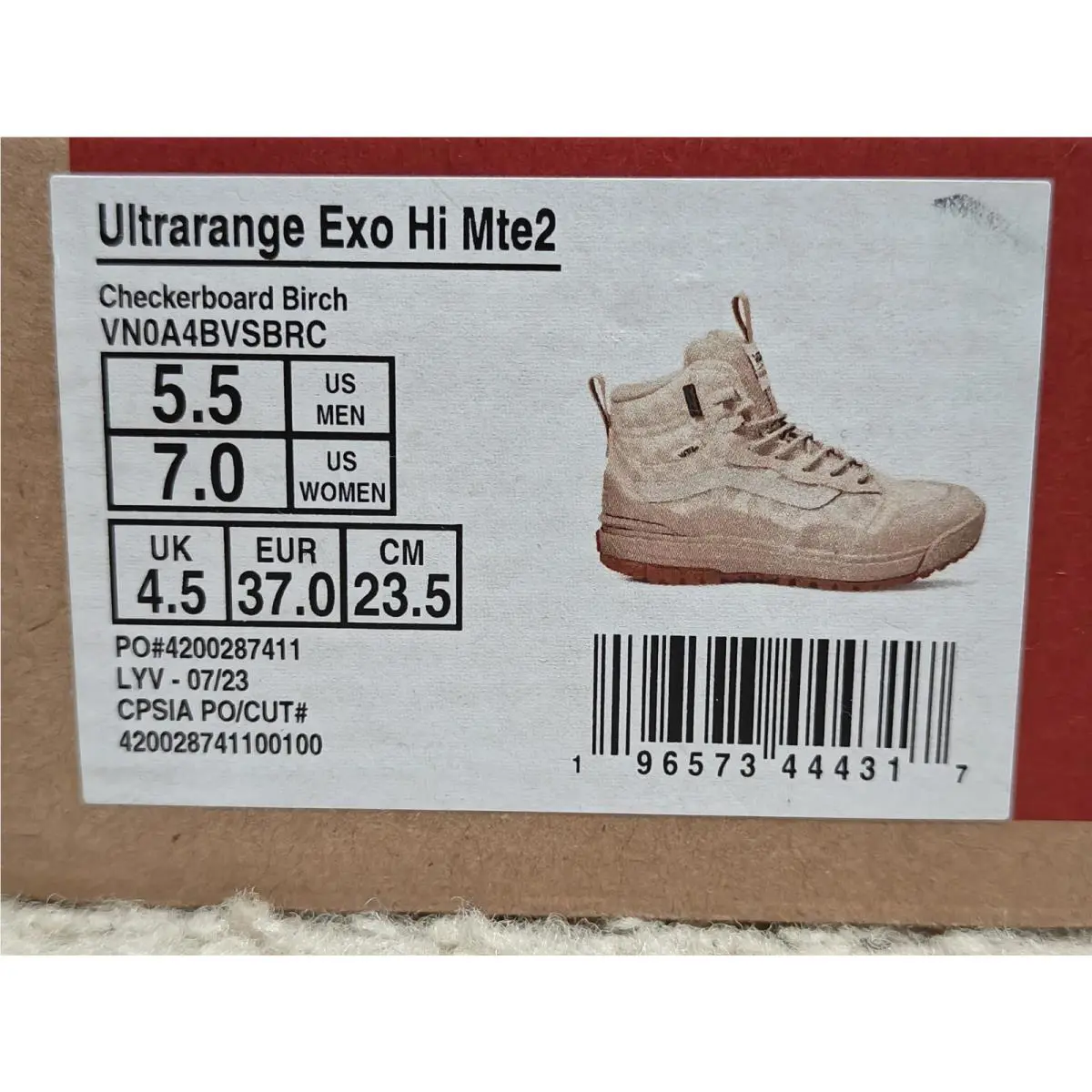 Vans shoes - VN0A4BVSBRC - VN0A4BVSBRC - White (UPC: 196573445048) 4