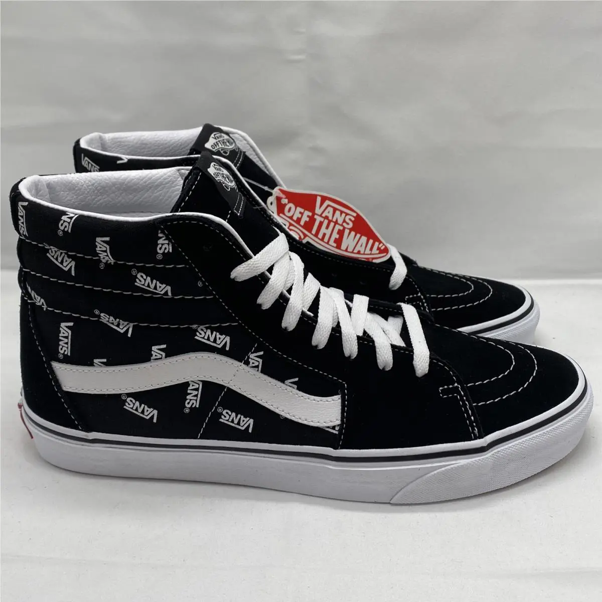 Vans shoes - VANS Sk8-Hi - VN0A32QGQW7 - Black / White, Manufacturer: True White, Black (UPC: 0195439349513) 0